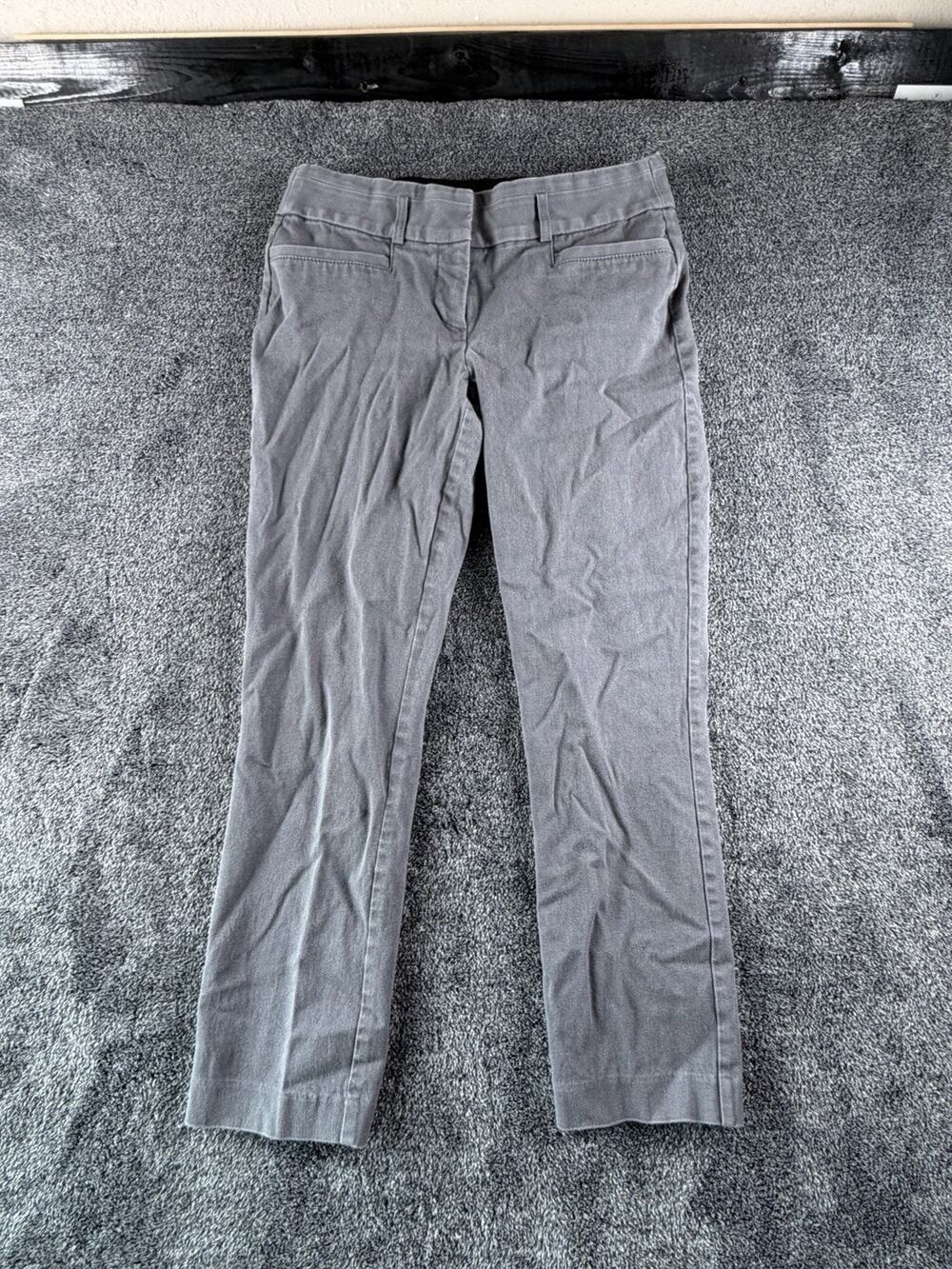 Candie’s Audrey Ankle Pants Women’s Size 7 Gray Stretch Skinny